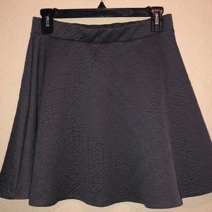 Mossimo Size M Grey Mini Skirt